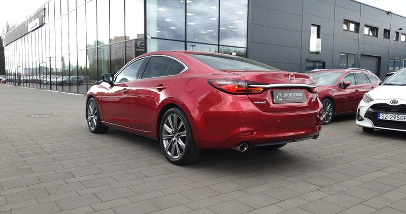 Mazda 6 cena 109900 przebieg: 92760, rok produkcji 2018 z Jeziorany małe 379